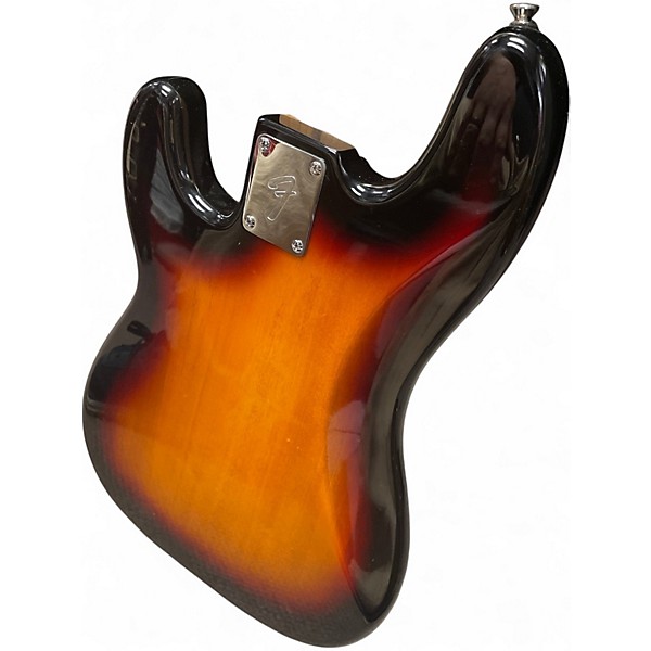 Used Fender Standard Precision Bass 3 Color Sunburst Electric Bass Guitar