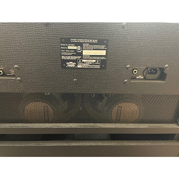Used VOX AC15C2 2x12 15W Tube Guitar Combo Amp