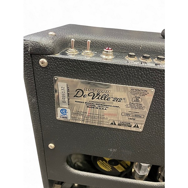 Used Fender Hot Rod Deville 60W 2x12 Tube Guitar Combo Amp