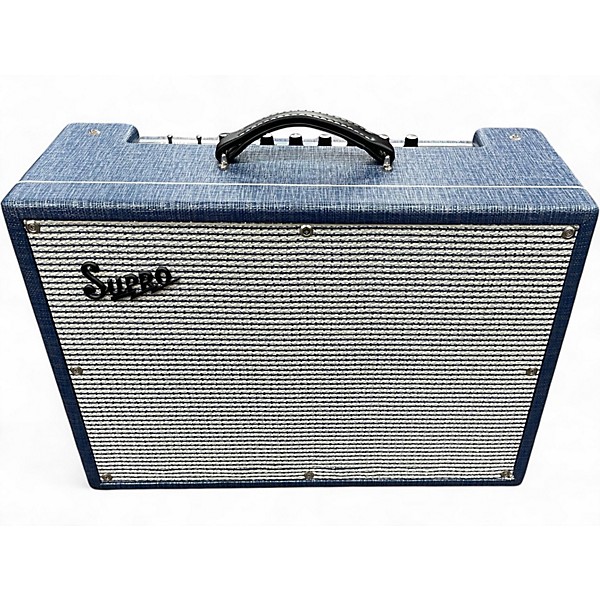 Used Supro 1650RT Royal Reverb 60/35W 2x10 Tube Guitar Combo Amp