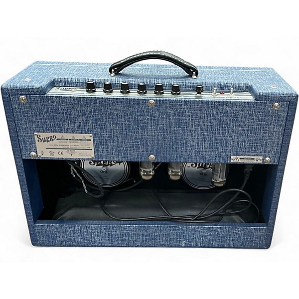 Used Supro 1650RT Royal Reverb 60/35W 2x10 Tube Guitar Combo Amp
