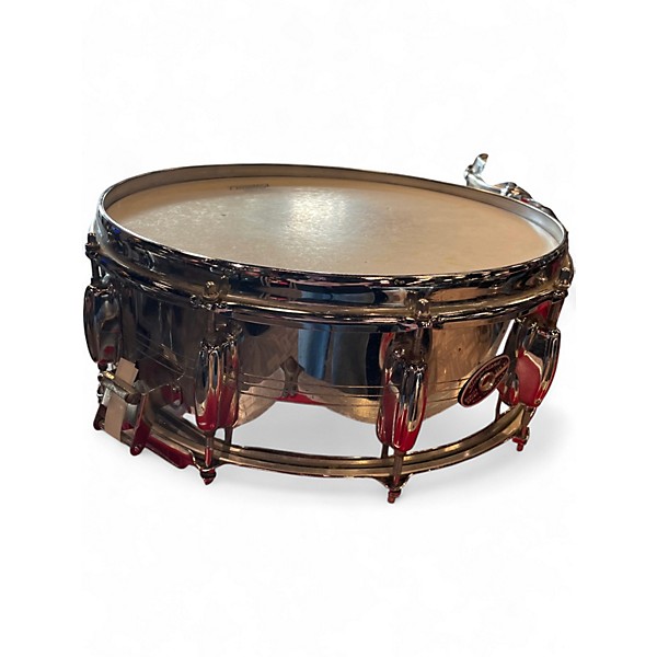 Used Slingerland 5in Gene Krupa Silver Drum