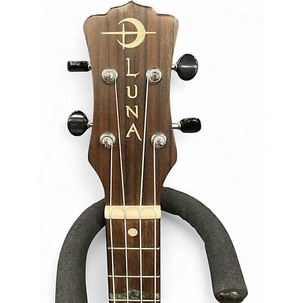 Used Luna High Tide Baritone Zebrawood Ukulele