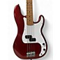 Used Fender Standard Precision Bass Candy Cola Electric Bass Guitar