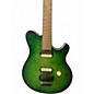 Used Ernie Ball Music Man MUSIC MAN AXIS Emerald Green Solid Body Electric Guitar