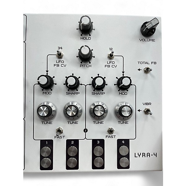 Used Soma Laboratories LYRA-4 ORGANISMIC Synthesizer