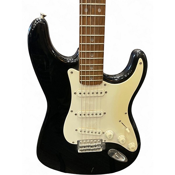 Used Squier Affinity Stratocaster Black Solid Body Electric Guitar