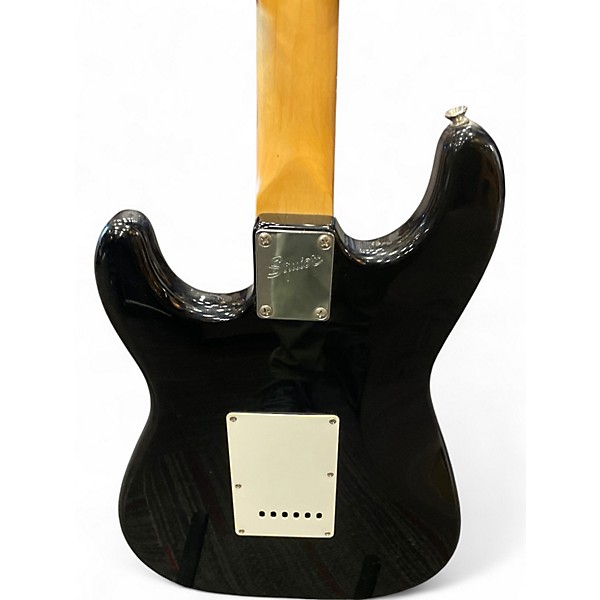 Used Squier Affinity Stratocaster Black Solid Body Electric Guitar