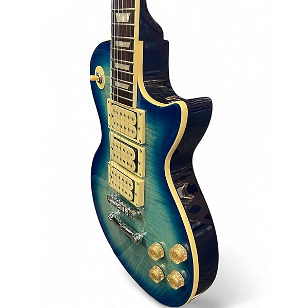 Used Firefly Elite Blue Burst Solid Body Electric Guitar