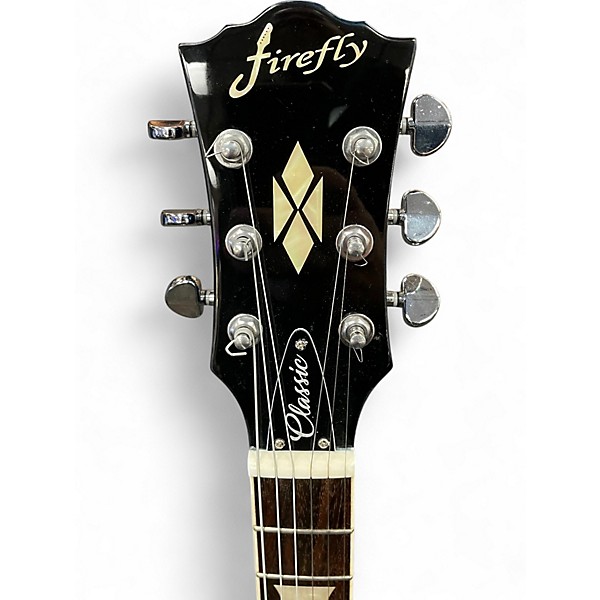 Used Firefly Elite Blue Burst Solid Body Electric Guitar