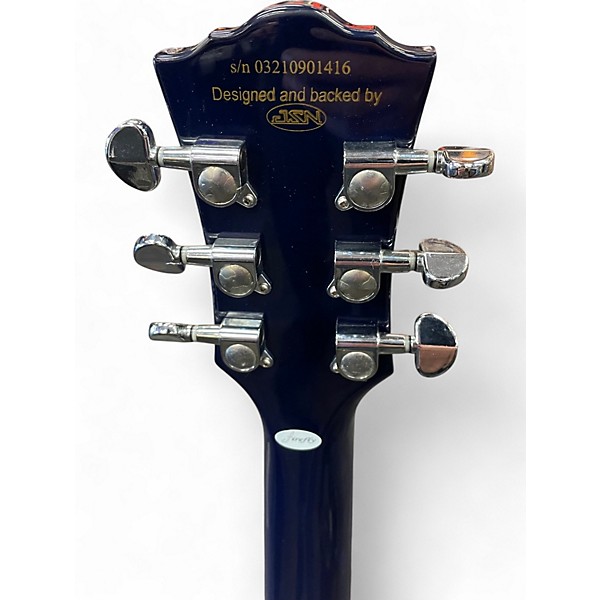 Used Firefly Elite Blue Burst Solid Body Electric Guitar