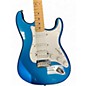 Used Fender Standard Stratocaster HSS BLUE Solid Body Electric Guitar