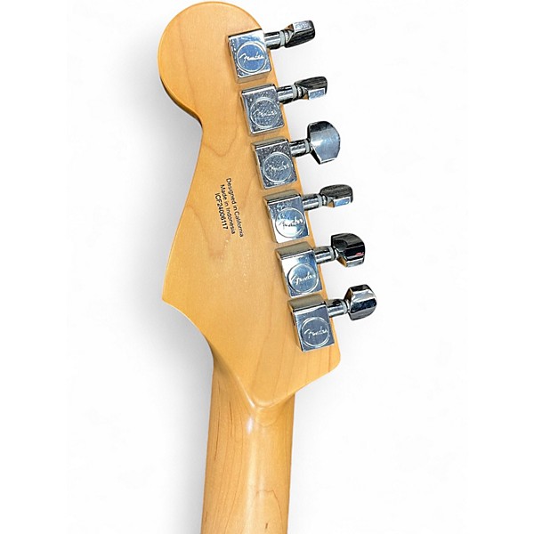 Used Fender Standard Stratocaster HSS BLUE Solid Body Electric Guitar