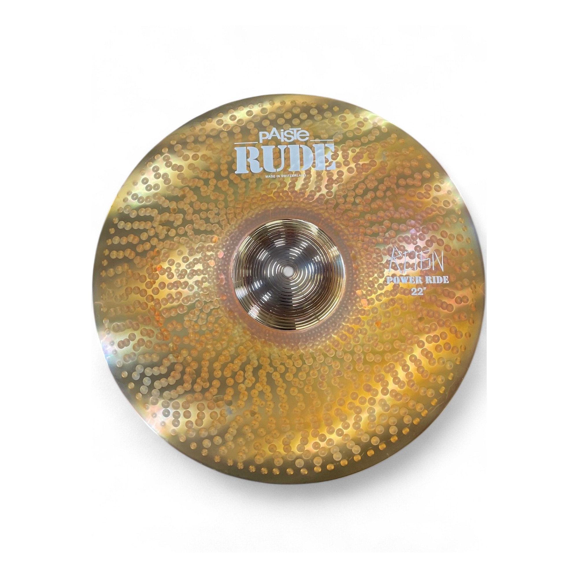 Used Paiste 22in Reign Power Ride Dave Lombardo Cymbal 42 | Guitar