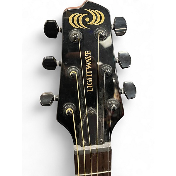 Used Lightwave ATLANTIS BLACK Hollow Body Electric Guitar