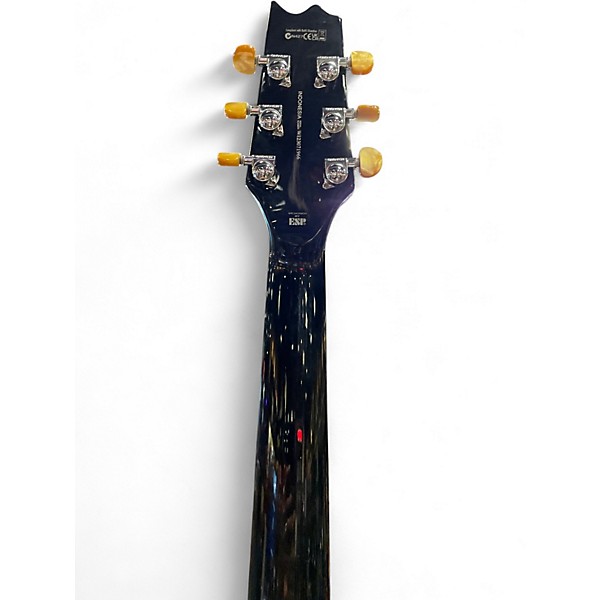 Used Esp Ltd TL-6 Black Hollow Body Electric Guitar