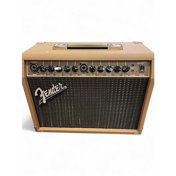 Used Fender ACOUSTACSONIC 40 Acoustic Guitar Combo Amp