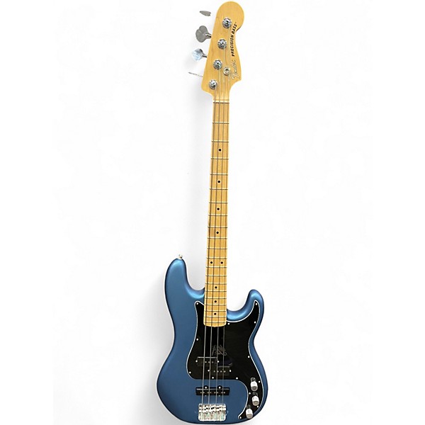 Used Fender American Performer Precision Bass Lake Placid Blue Electric Bass Guitar
