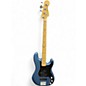 Used Fender American Performer Precision Bass Lake Placid Blue Electric Bass Guitar thumbnail