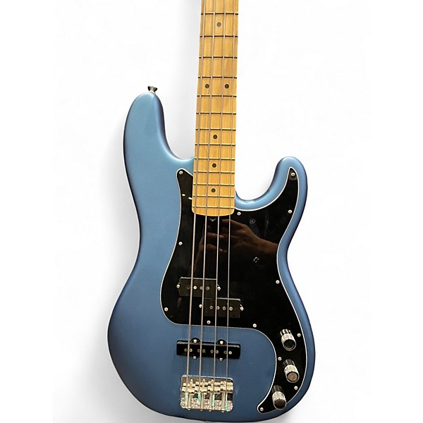 Used Fender American Performer Precision Bass Lake Placid Blue Electric Bass Guitar