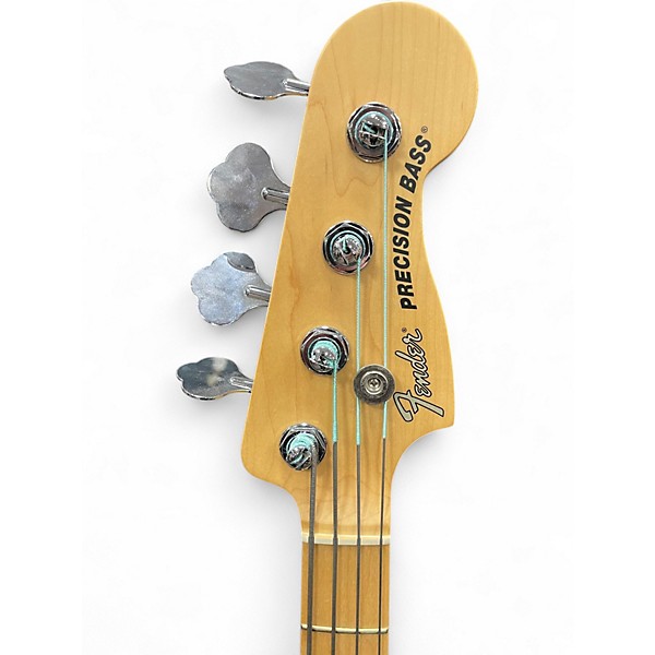 Used Fender American Performer Precision Bass Lake Placid Blue Electric Bass Guitar