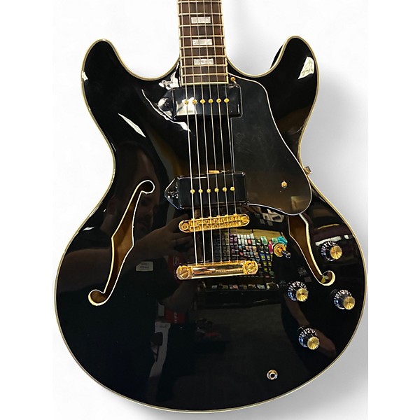 Used Sire Larry Carlton H7 Black Hollow Body Electric Guitar