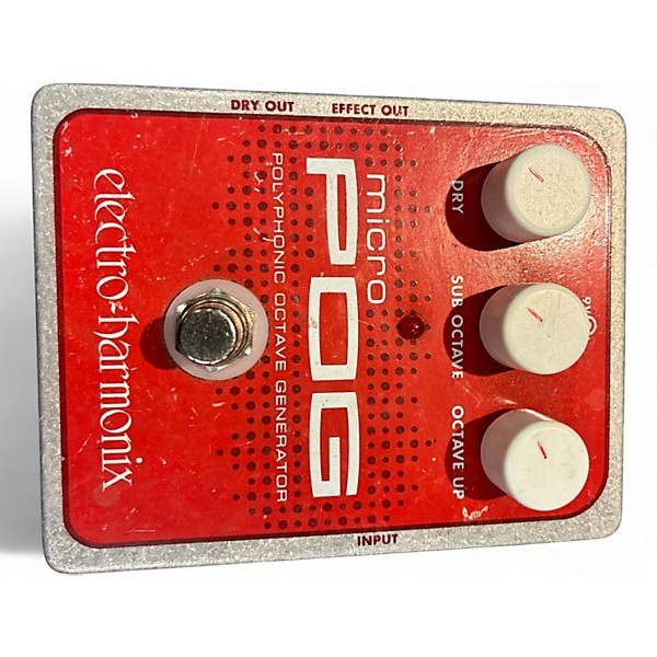 Used Electro-Harmonix Micro Pog Polyphonic Octave Generator Effect Pedal