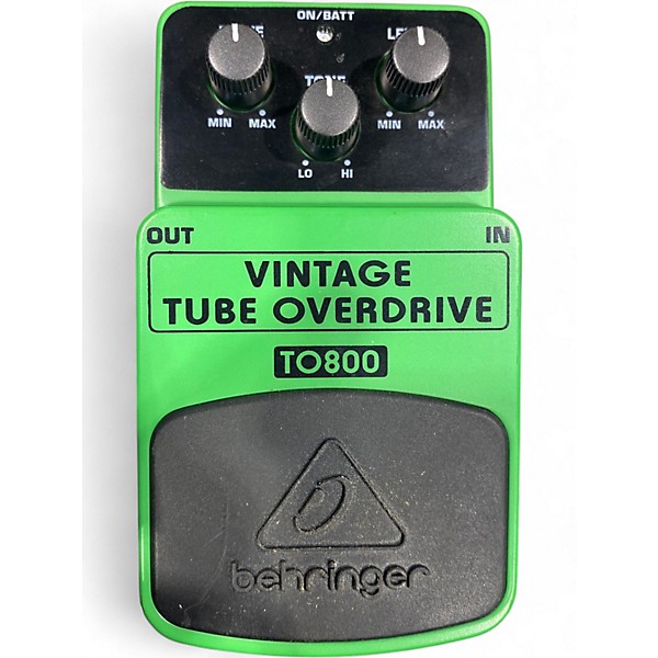 Used Behringer TO800 Vintage Tube Overdrive Effect Pedal