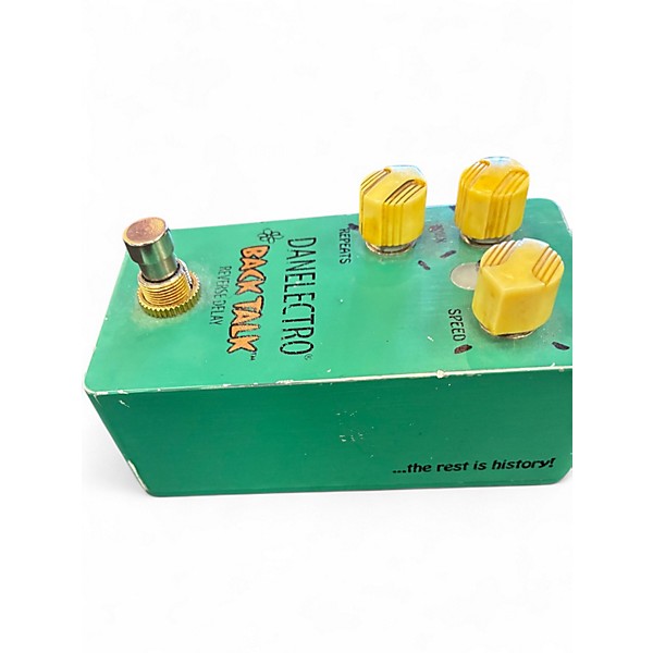 Used Danelectro Back Talk Reverse Delay Effect Pedal