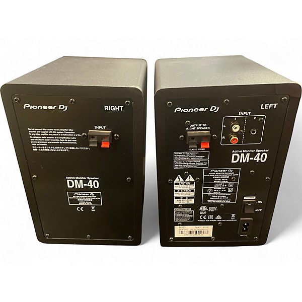 Used Pioneer DJ DM-40 Unpowered Speaker
