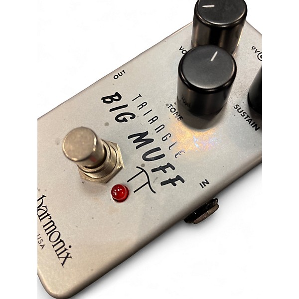 Used Electro-Harmonix Big Muff Triangle Pi Distortion Effect Pedal