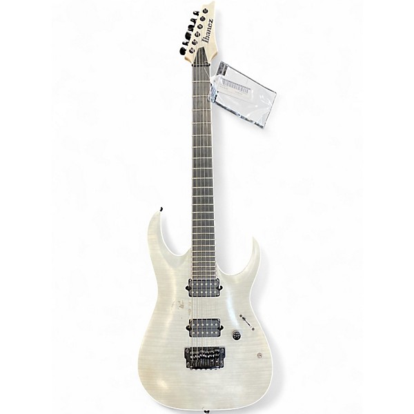 Used Ibanez RGAIX6FM Frost Solid Body Electric Guitar