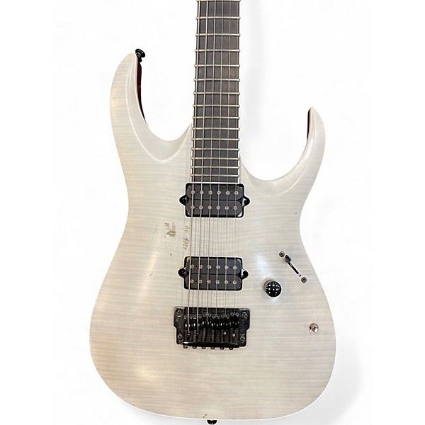 Used Ibanez RGAIX6FM Frost Solid Body Electric Guitar
