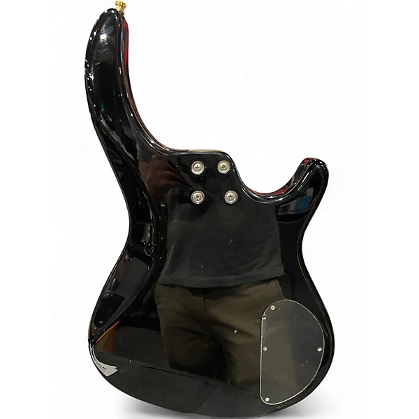 Used Dean Edge 1 4 String Black Electric Bass Guitar