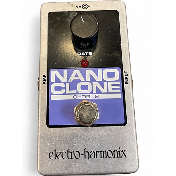 Used Electro-Harmonix Nano Clone Chorus Effect Pedal