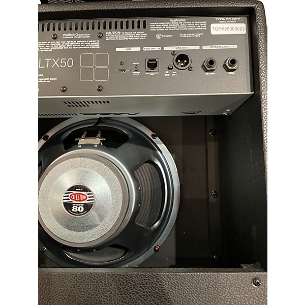 Used Fender Mustang LT50 50W 1x12 Guitar Combo Amp