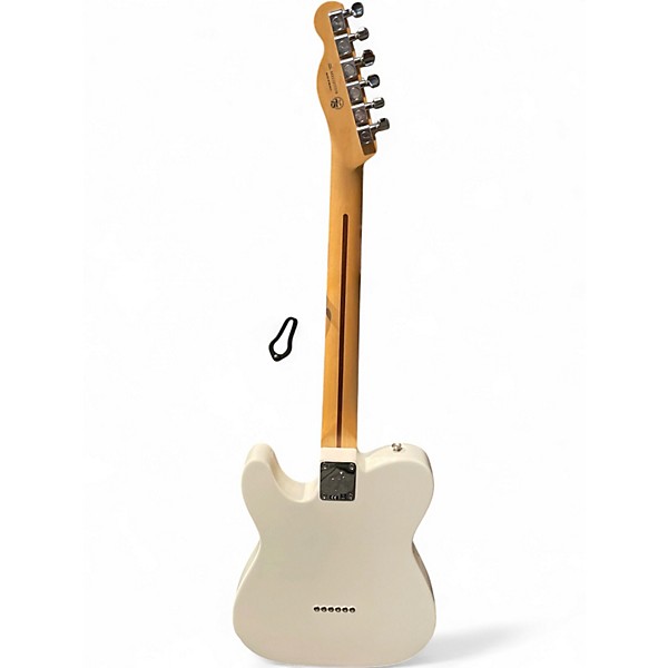 Used Fender Player Telecaster White Solid Body Electric Guitar