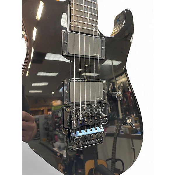 Used ESP E-II M-2 Black Solid Body Electric Guitar