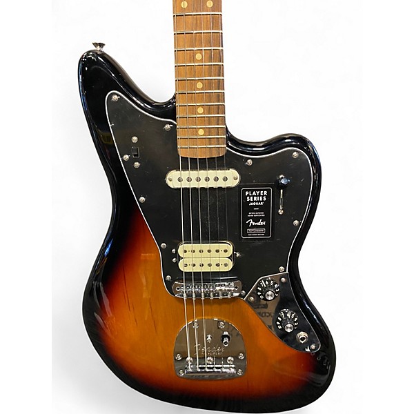 Used 2022 Fender Player Jaguar HS 2 Color Sunburst Solid Body Electric Guitar