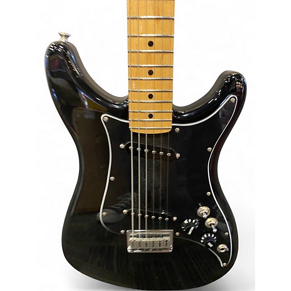 Used 2019 Fender Player Lead II Black Solid Body Electric Guitar