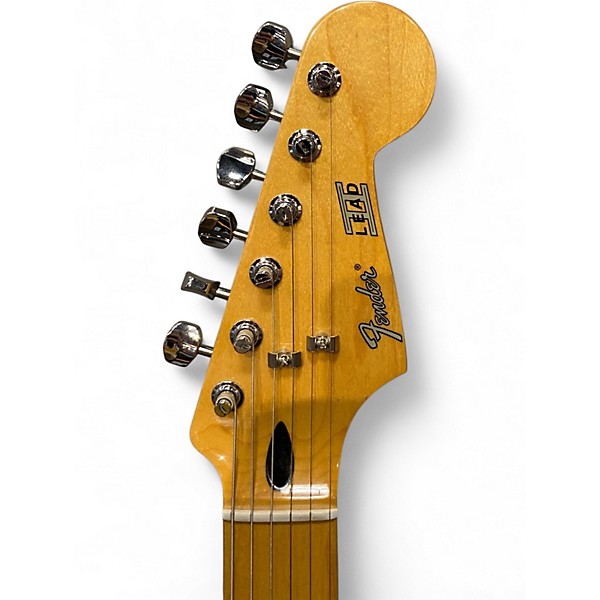 Used 2019 Fender Player Lead II Black Solid Body Electric Guitar
