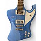 Used HardLuck Kings Spider Pelham Blue Solid Body Electric Guitar
