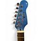 Used HardLuck Kings Spider Pelham Blue Solid Body Electric Guitar