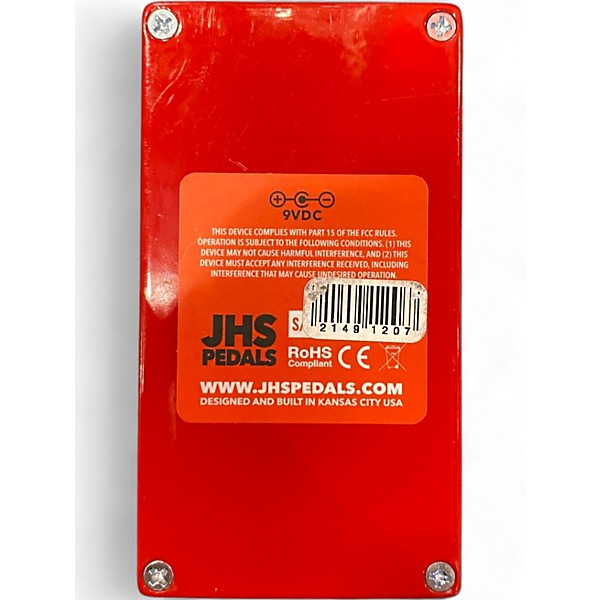 Used JHS Pedals Angry Charlie V3 Effect Pedal