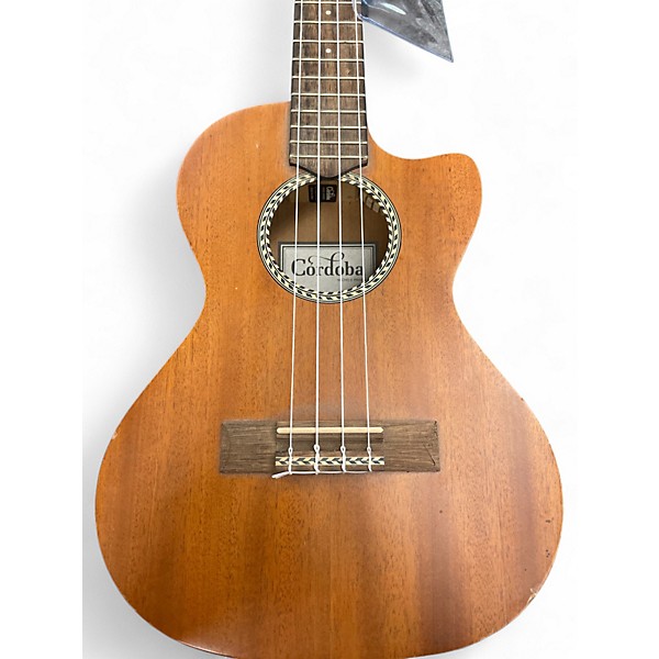 Used Cordoba 20TMCE Tenor Natural Ukulele