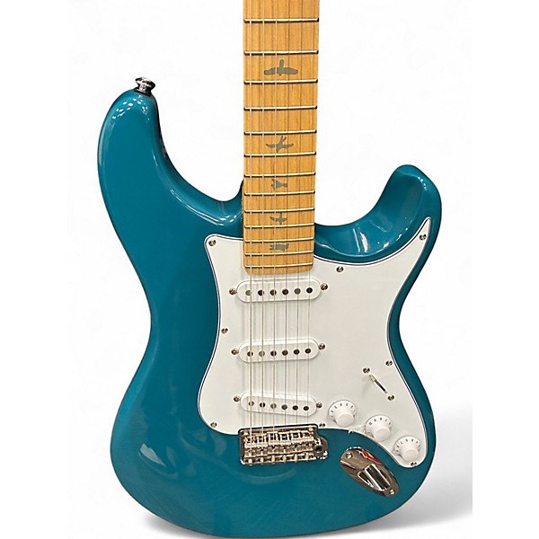 Used PRS SE Silver Sky NYLON BLUE Solid Body Electric Guitar