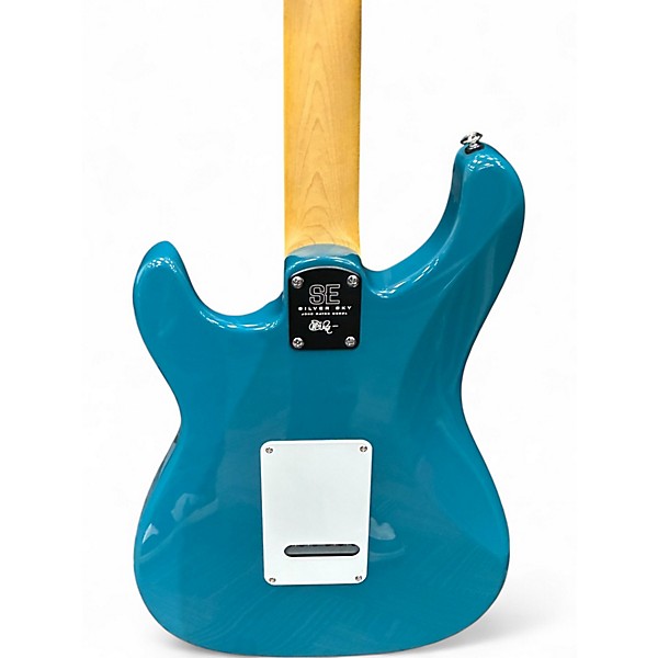 Used PRS SE Silver Sky NYLON BLUE Solid Body Electric Guitar