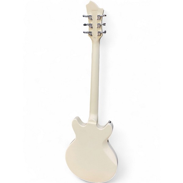 Used Hagstrom MEGIN Antique White Solid Body Electric Guitar