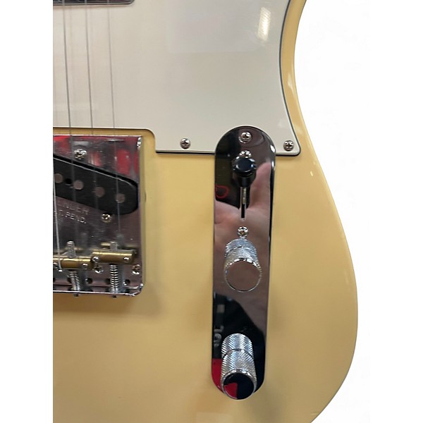 Used Fender American Performer Telecaster Hum Vintage White Solid Body Electric Guitar