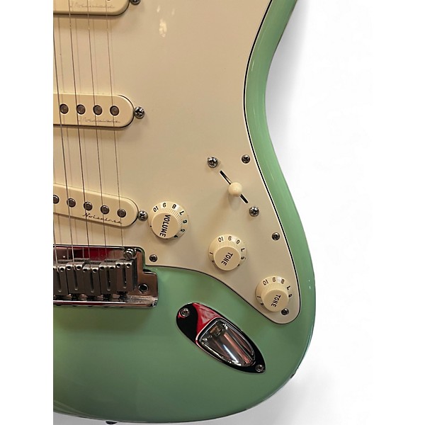 Used 2014 Fender Artist Series Jeff Beck Stratocaster Seafoam Green Solid Body Electric Guitar